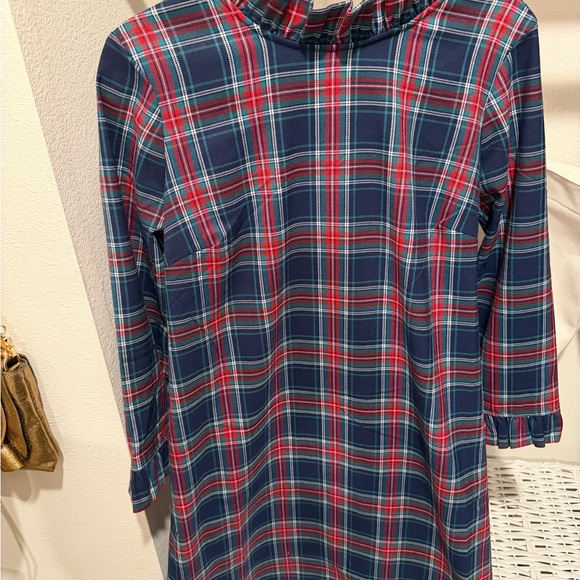 NWT Draper James Lindsay Dress Navy Multi Medium Southern Chic - Picture 3 of 3